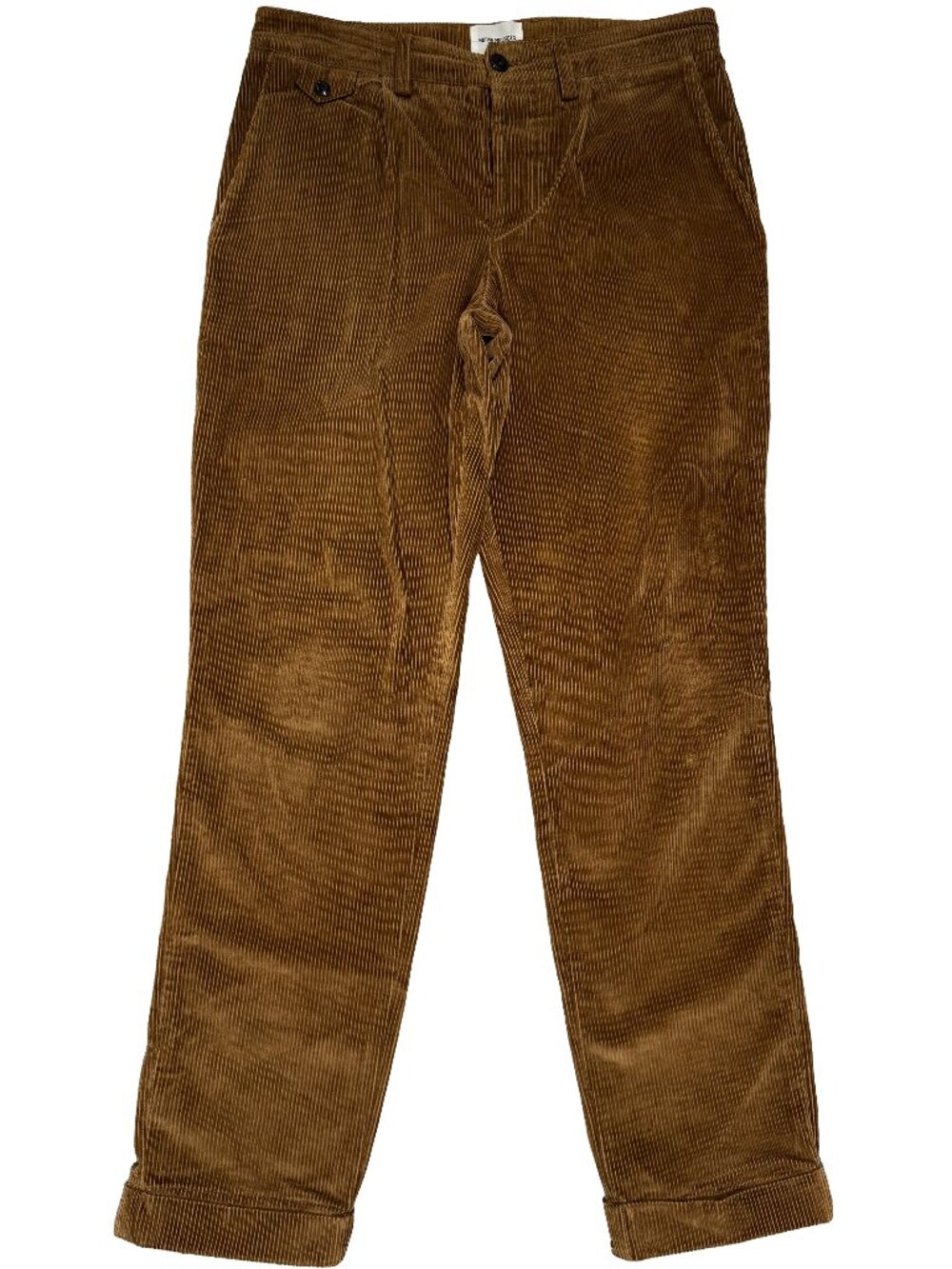 Norse Projects AW/2012 Aron Corduroy Button-fly Trousers Brown men's size 32x31